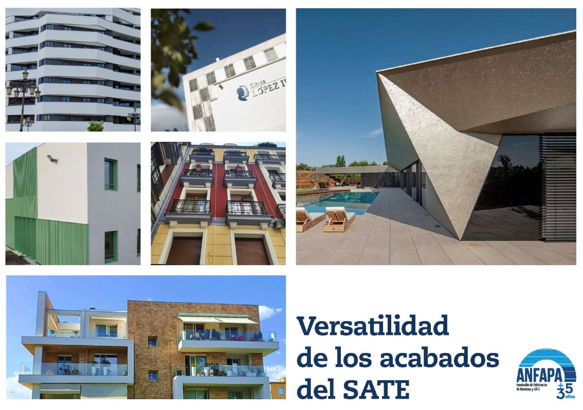 Versatilidad de los acabados del SATE